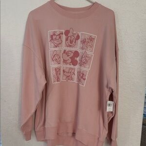 Disney Pink Graphic Sweatshirt